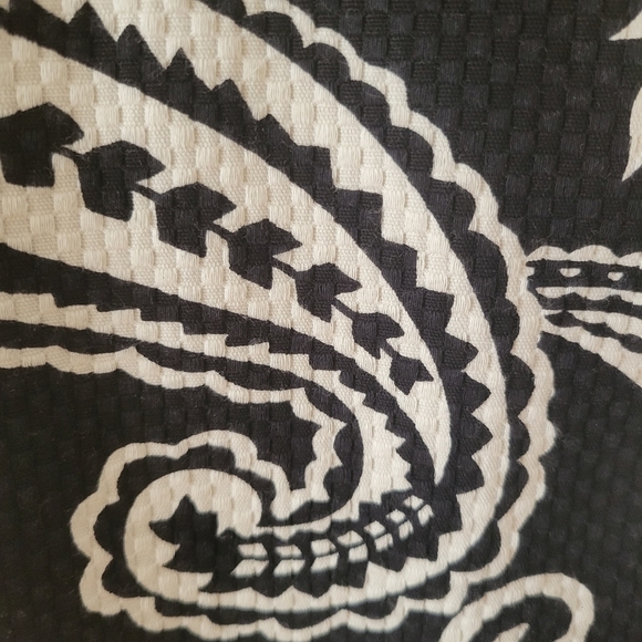 INC International Concepts Black and White Pencil Skirt Size 8 - Picture 3 of 4